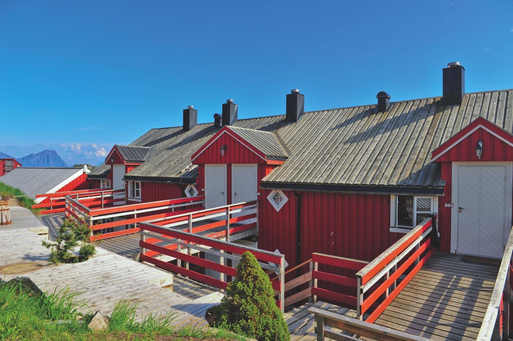 Appartamento Tyskhella Rorbuer Kabelvåg Esterno foto